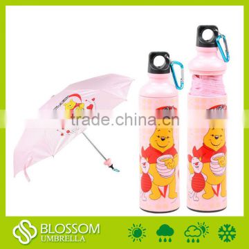 Cartoon character bottle umbrella,custom bottle umbrella,wine bottle umbrella