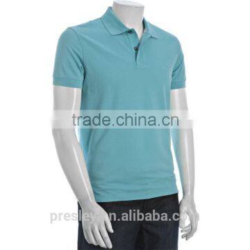 Knitting Rib Product Type 2x1 Rib Knitted Elastic Man Polo Shirt