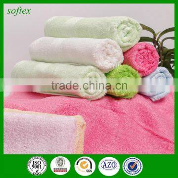 wholesale solid color dobby adults bamboo washcloths