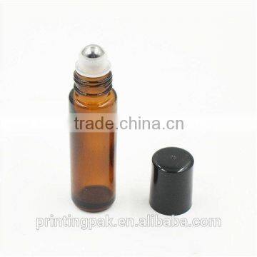 10ml amber color glass roller bottle with stainless steel ball                        
                                                                                Supplier's Choice