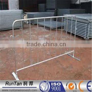 ISO9001 and CE factory hot dipped galvanized anping temporary metal traffic barrier crowd control barricade