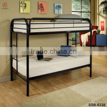 Modern Bedroom Furniture Adult Kids Black White Blue Red Iron Bunk Bed