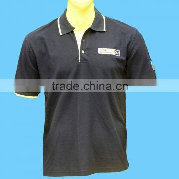 oem solid different color plain polo shirt with embroidery