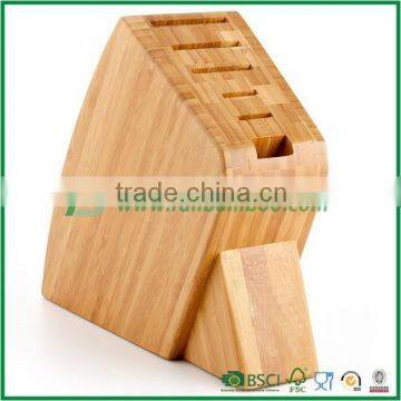 Natural Bamboo Knife Storage Block