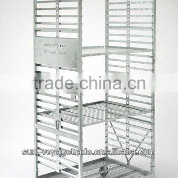 square storage logistic flower trolley