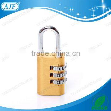 AJF 2015 New Arrival High Quality 3 Dials Aluminium Material High Class Lock, Combination Padlock photo-2