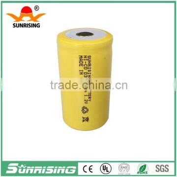 high quality Ni-CD 1.2v rechargeable battery D35OOmAh