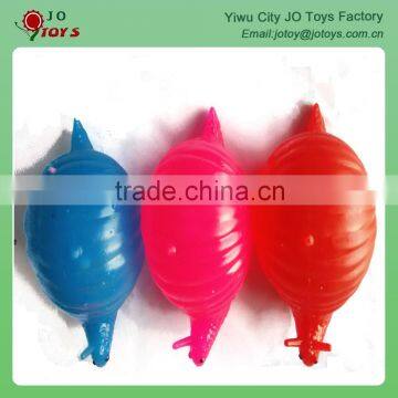 Plastic toy sticky snail splat ball toy