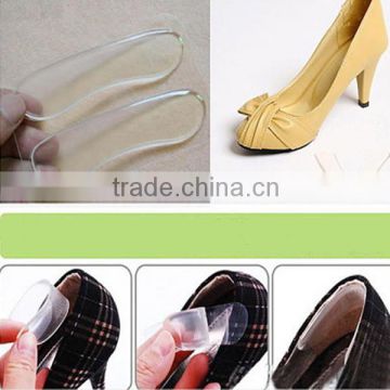 Massage Adhesive Women High-heeled Shoes Foot Cushions Invisible Soft Sticky Gel Heel Pads Massage Foot Pads for Ladies