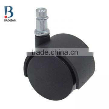 china high-quality 50mm black nylon furniture caster wheel