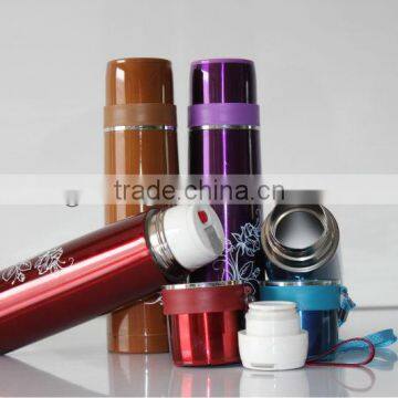 sale fashion double wall second stainless steel sport water bottle