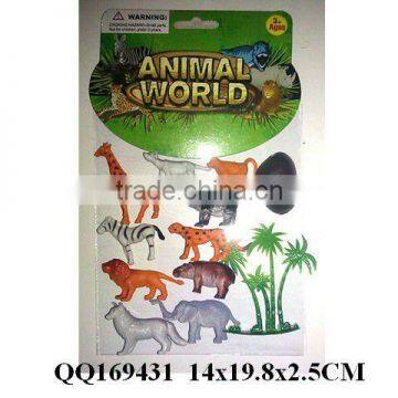 2 inch wild animal set 10pcs