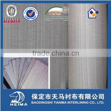 1 Hour Replied 100% Cotton Collar Woven Fusing Interlining photo-2