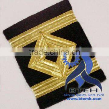 Military Epaulettes | Pilot Epaulettes | Airline Epaulettes | Uniform Epaulette with Gold Wire French Braid