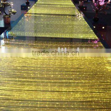 OPTICAL FIBER FLOOR ILLUMINATION