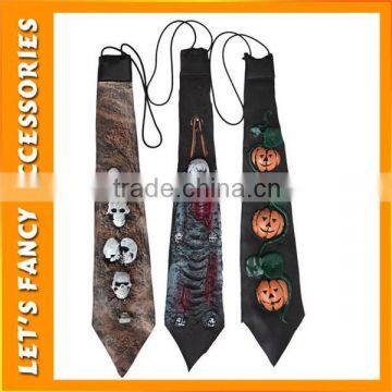 Halloween Party Elastic Bat Necktie Neckwear for Man photo-3