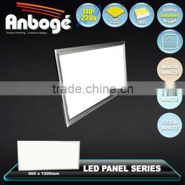 China 72W led ceiling panel light 600x1200