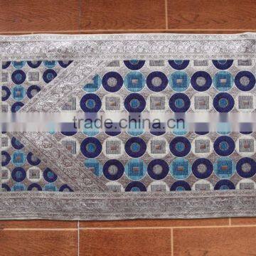 100%Chenille jacquard woven muslim prayer rug mat