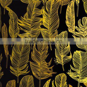 Flower Print Polyester Custom Print Cotton Fabric Wholesale Microfiber Newspaper Print Fabric