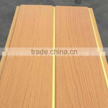 The new middle groove light weight PVC ceiling and wood grain PVC tile hot sale in South Amercica