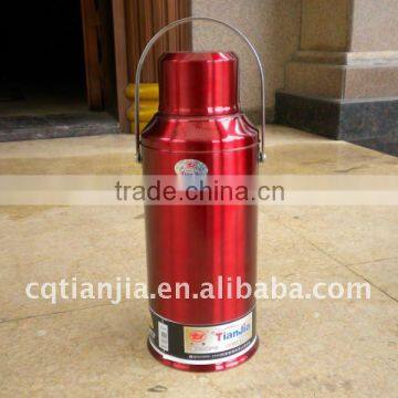 Red Stainless Steel Vacuum Flask 998A