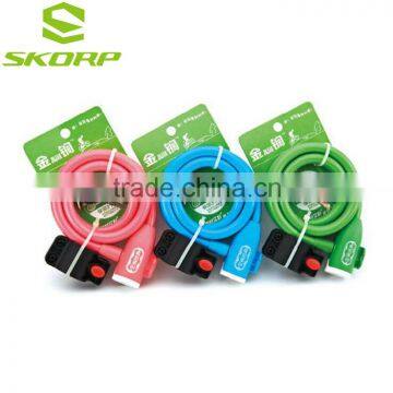 Bike Accessories 5 Code Lock Colored Bicycle Lock For Bike