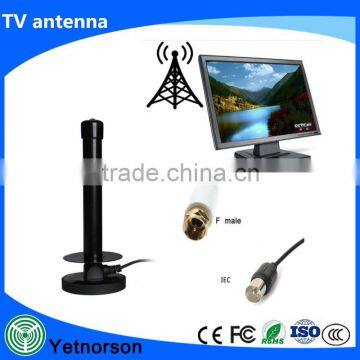 Portable 30dBi Digital DVB-T Aerial Booster Antenna TV HDTV DVB-T with IEC F connector