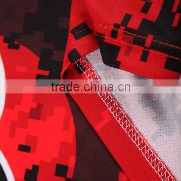 Outdoor Camouflage Sublimation Sports T Shirts photo-3