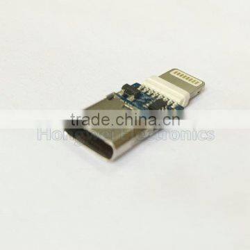 Type C USB Adapter Circuit Board Type C Female to Iightning Male photo-5