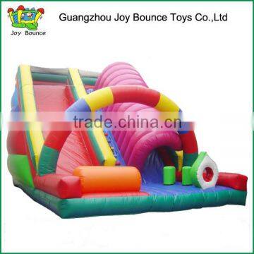 colorful inflatable slide top quality bounce slide for children