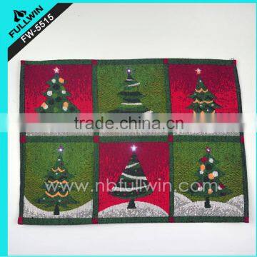Christmas Tree Table Place Mats With LED Lights Christmas Flashing Placemats Quality Choice