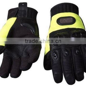 Mens Fashion style leather gloves Motocross