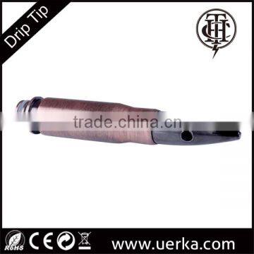 Ss-007 THC Antiqued Copper Stainless Steel Long 510 Drip Tip photo-2