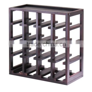 Kingston Slot Wine Storage Cube natural bamboo wine rack bottle wine storage cabinet