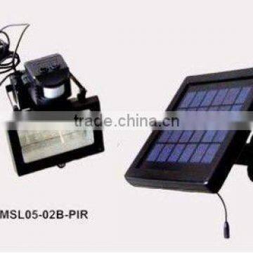 HOT SALE. solar pir sensor light, security light with pir,solar motion sensor floodlight