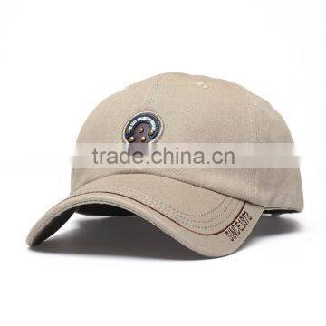 Unstructured Baseball Hat With Custom Logo Stiched for Wholesale photo-3