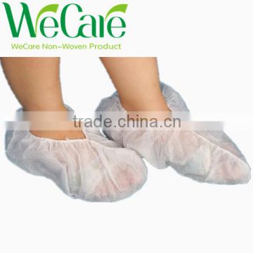 Disposable Non woven Blue Elastic White indoor shoe cover