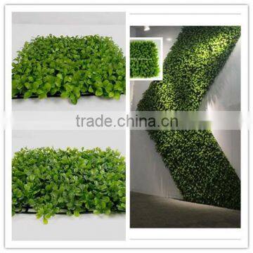 New product HOT wall decoration artificial boxwood mat vertical green wall