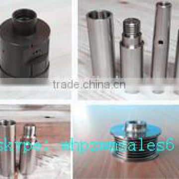 CNC lathe maching chrome plating aluminum mahcing prototype