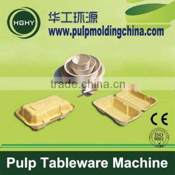 HGHY Good Price Bagasse Pulp Tabkeware Machine in China photo-4