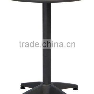 2016 trade assurance fashion design aluminum plastic wood table