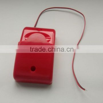 all red indoor siren with light soundly siren alarm with strobe light flash light 15 w SL-150