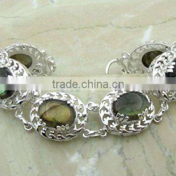 Labradorite sterling silver bracelets wholesale