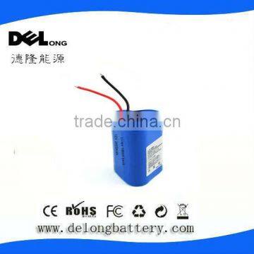 12v 18650 light weight battery packs 2400mah