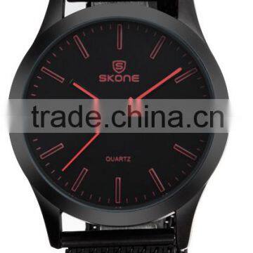 Chinese Wholesale Skone Brand ip Black Woven Watch photo-3