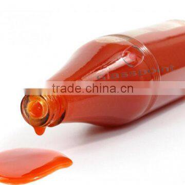 500ml sauce glass bottle, tall sauce bottle, glass bottle with metal cap