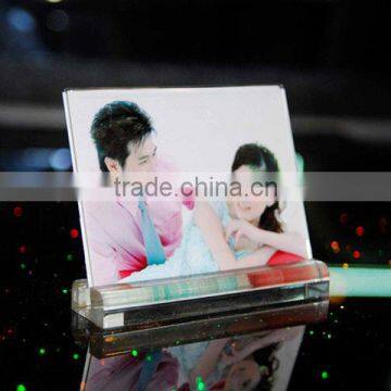 acrylic display photo frame for fashionable,6*8 phoro frame