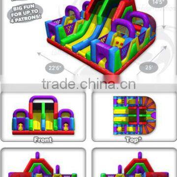 Obstacle Course,cheap Inflatable Obstacle Course Type and PVC,0.55 Pvc Tarpaulin Material Cheap Inflatable Obstacle Course