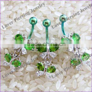 Fashion Dangle Navel Belly Ring [DR-500]