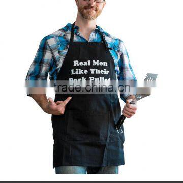 Heavy Duty Cheaper Cotton Grilling Apron For Men